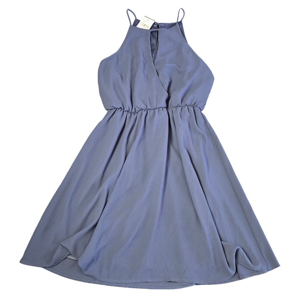Lush Dark‎ Blue Key Hole Dress Size: S New with Tags
